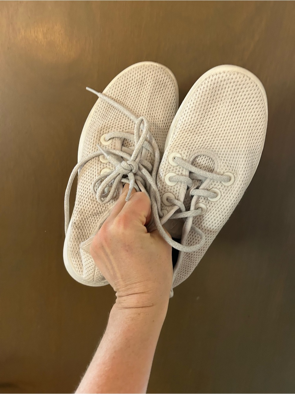 allbirds Women's Athletic Shoes in Light Cream
